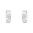 AMOR Ohrring (Creolen) Damen, 925 Silber rhodiniert, Ansicht 3