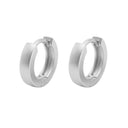 AMOR Ohrring (Creolen) Unisex, 925 Silber rhodiniert, Ansicht 6
