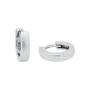 AMOR Ohrring (Creolen) Unisex, 925 Silber rhodiniert, Hauptbild