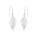 AMOR Ohrring (Ohrhänger) Damen, 925 Silber rhodiniert, Motiv Blatt, Ansicht 4