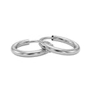AMOR unisex hoop earrings, view 4