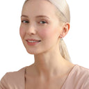 AMOR Ohrring (Creolen) Women, 925 Silber rhodiniert, am Model