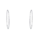 AMOR Ohrring (Creolen) Damen, 925 Silber rhodiniert, Ansicht 3