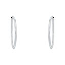 AMOR Ohrring (Creolen) Damen, 925 Silber rhodiniert, Ansicht 3