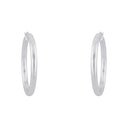 AMOR Ohrring (Creolen) Damen, 925 Silber rhodiniert, Ansicht 3