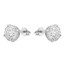 AMOR Ohrring (Ohrstecker) Damen, 925 Silber rhodiniert, Zirkonia weiß, Ansicht 5