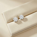 AMOR Ohrring (Ohrstecker) Damen, 925 Silber rhodiniert, Zirkonia weiß, Ansicht 6
