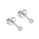 AMOR women's stud earrings, view 3