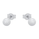 AMOR Ohrring (Ohrstecker) Damen, 925 Silber rhodiniert, Ansicht 4