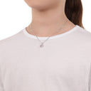PRINZESSIN LILLIFEE girls' necklace, rhodium-plated 925 sterling silver, view 2