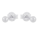 AMOR Ohrring (Ohrstecker) Damen, 925 Silber rhodiniert, Ansicht 4