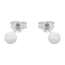AMOR Ohrring (Ohrstecker) Damen, 925 Silber rhodiniert, Ansicht 4