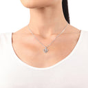 AMOR Anhänger (Halskette) Damen, 925 Silber rhodiniert, Motiv Herz, Zirkonia weiß, Ansicht 2