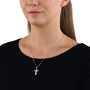AMOR Halskette Damen, 925 Silber rhodiniert, Ansicht 2