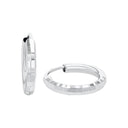 AMOR Ohrring (Creolen) Damen, 925 Silber rhodiniert, Hauptbild