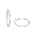 AMOR Ohrring (Creolen) Damen, 925 Silber rhodiniert, Hauptbild