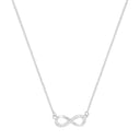 AMOR women's necklace, rhodium-plated 925 sterling silver, main image