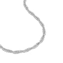 AMOR unisex bracelet, rhodium-plated 925 sterling silver, view 4