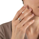AMOR Ring Unisex, Edelstahl IP rosé, Ansicht 2