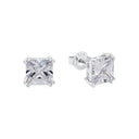 AMOR Ohrring (Ohrstecker) Damen, 925 Silber rhodiniert, Zirkonia weiß, Hauptbild