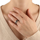 AMOR Ring Unisex, Edelstahl, Ansicht 2