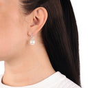 AMOR Ohrring (Ohrhänger) Damen, 925 Silber rhodiniert, Ansicht 2
