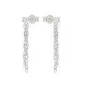 AMOR Ohrring (Ohrhänger) Damen, 925 Silber rhodiniert, Zirkonia weiß, Ansicht 4