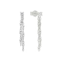 AMOR Ohrring (Ohrhänger) Damen, 925 Silber rhodiniert, Zirkonia weiß, Hauptbild