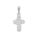 AMOR Anhänger (Halskette) Unisex, 925 Silber rhodiniert, Motiv Kreuz, Hauptbild