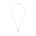 AMOR Halskette Damen, 925 Silber rhodiniert, Zirkonia weiß, Ansicht 3