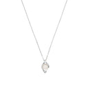 AMOR Halskette Damen, 925 Silber rhodiniert, Zirkonia weiß, Hauptbild