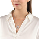 AMOR Halskette Damen, 925 Silber silber / rosévergoldet (bicolor), Motiv Lebensbaum, Zirkonia weiß, Ansicht 2