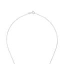 AMOR Halskette Damen, 925 Silber silber / rosévergoldet (bicolor), Motiv Lebensbaum, Zirkonia weiß, Verschluss