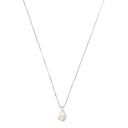 AMOR women's necklace, two-tone 925 sterling silver (silver and gold-plated), main image