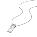 AMOR women's necklace, rhodium-plated 925 sterling silver, view 4