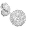 AMOR Ohrring (Ohrstecker) Damen, 925 Silber rhodiniert, Kristallglas weiß, Ansicht 4