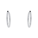 AMOR Ohrring (Creolen) Damen, 925 Silber rhodiniert, Ansicht 3