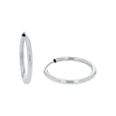 AMOR Ohrring (Creolen) Damen, 925 Silber rhodiniert, Hauptbild