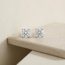 AMOR Ohrring (Ohrstecker) Damen, 925 Silber rhodiniert, Zirkonia weiß, Ansicht 7