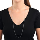 AMOR Halskette Unisex, 925 Silber rhodiniert, Ansicht 2