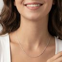 AMOR Halskette Unisex, 925 Silber rhodiniert, Ansicht 2
