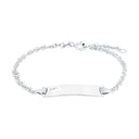 AMOR Armband (Identband) Unisex, 925 Silber rhodiniert, Motiv Herz, Ansicht 3