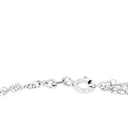 AMOR Armband (Identband) Unisex, 925 Silber rhodiniert, Motiv Herz, Verschluss