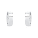 AMOR Ohrring (Creolen) Damen, 925 Silber rhodiniert, Ansicht 3