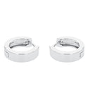 AMOR Ohrring (Creolen) Damen, 925 Silber rhodiniert, Ansicht 4