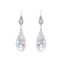 AMOR Ohrring (Ohrhänger) Damen, 925 Silber rhodiniert, Zirkonia weiß, Ansicht 3