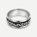 AMOR Ring Unisex, Edelstahl, Ansicht 4