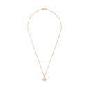 AMOR Halskette Damen, 925 Silber rosé vergoldet, Zirkonia weiß, Ansicht 3