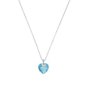 AMOR Halskette Damen, 925 Silber rhodiniert, Motiv Herz, Zirkonia weiß, Hauptbild