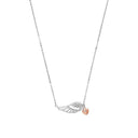 AMOR Halskette Damen, 925 Silber silber / rosévergoldet (bicolor), Motiv Flügel, Zirkonia weiß, Hauptbild